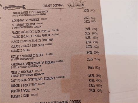 oberża swojskie jadło menu|Oberża